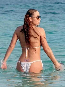 Мэрайя Кэри в нижнем белье или купальнике - 55