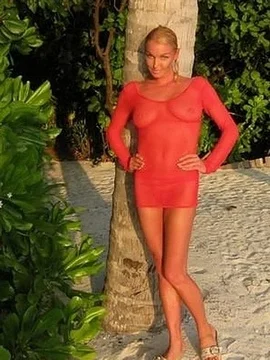 Эротическая фотосессия Анастасии Волочковой на пляже - 59